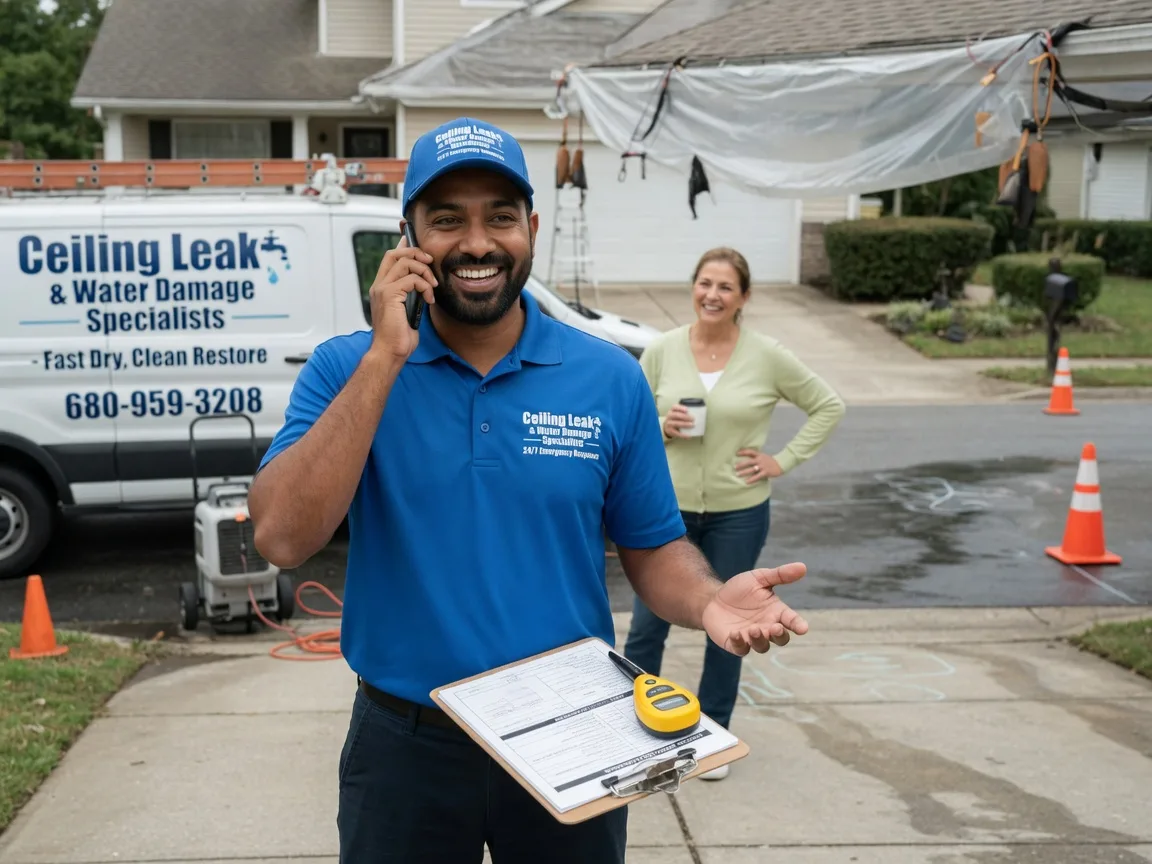 Ceiling Leak Cleanup Albany, LA FAQs